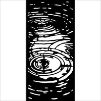 Herbarium Silvae Water Pattern - Stamperia Stencil 4.72"X9.84"