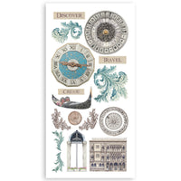 Venice City of Art - Stamperia Double-Sided Paper Cut-Outs 4/Pkg