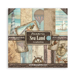 Sea Land - (8"X8") Paper Pad