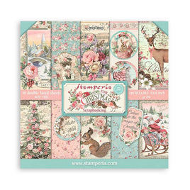 Pink Christmas - (8"X8") Paper Pad