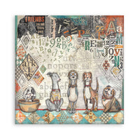 Furry Friends - 12X12 Maxi Paper Padv