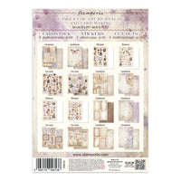 Quiet Days - Stamperia Junk Journal Stickers, Cut-outs And Backgrounds