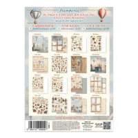 Family - Stamperia Junk Journal Backgrounds + Stickers + Cut Outs