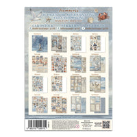 Silent Sea - Stamperia Junk Journal Stickers, Cut-outs And Backgrounds