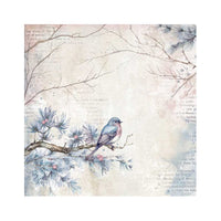 Create Happiness Dewdrops - Stamperia Polyester Fabric 12"X12" 4/Pkg