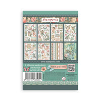 Wonderland - Stamperia A5 Washi Pad 8/Pkg