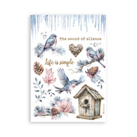 Create Happiness Dewdrops - Stamperia A5 Washi Pad 8/Pkg