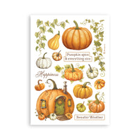 Whispering Woods - Stamperia A5 Washi Pad 8/Pkg