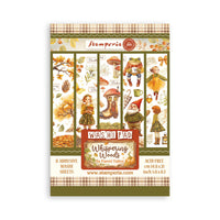 Whispering Woods - Stamperia A5 Washi Pad 8/Pkg