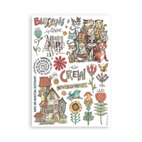 Furry Friends - A5 Washi Pad