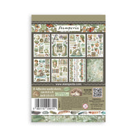 Herbarium Silvae - Stamperia A5 Washi Pad 8/Pkg