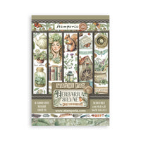 Herbarium Silvae - Stamperia A5 Washi Pad 8/Pkg