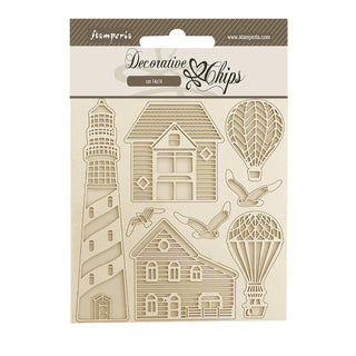Sea Land - Lighthouse Decorative Chips