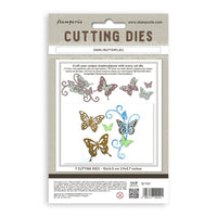 A6 - Swirly Butterflies - Die