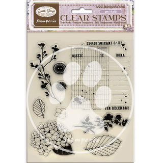 Quiet Days - Hydrangea Clear Stamp
