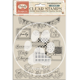 Family Party - Stamperia Clear Stamp,