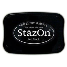 Jet Black - StazOn Ink Pad