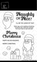 Sassy Santa - Clear Stamp