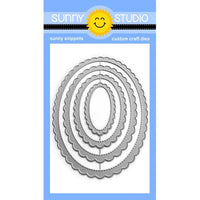 Scalloped Oval Mat 1 Die