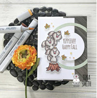 Happy Fall 4x6 Clear Stamp Set