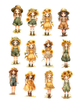 Sunflower Sweeties Ephemera Pack