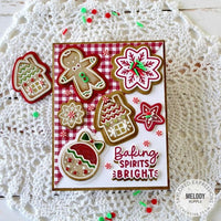 Baking Spirits Bright - Holiday - Die