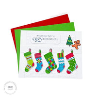 Create-in-Quads - Deck the Halls Stockings - Die