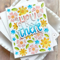 Scattered Blooms Cutting Plate - Die