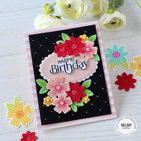 Scattered Blooms Cutting Plate - Die