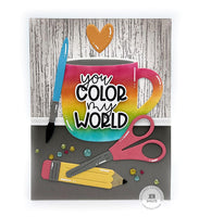 Mugs & Kisses - Die & Clear Stamp Combo