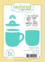 Mugs & Kisses - Die & Clear Stamp Combo