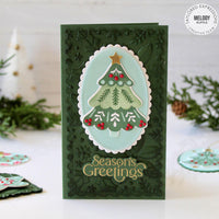 Folk Holiday Tags - Die
