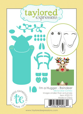 I'm a Hugger - Reindeer - Die & Clear Stamp Combo