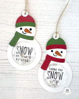 Snow Much Fun - Die & Clear Stamp Combo