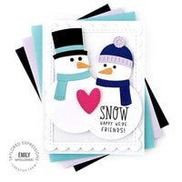 Snow Much Fun - Die & Clear Stamp Combo