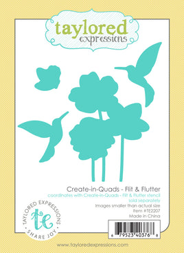 Create-in-Quads - Flit & Flutter - Die