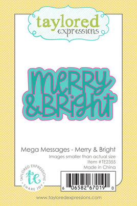 Mega Messages - Merry & Bright - Die