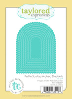 Petite Scallop Arched Stacklets - Die