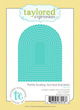 Petite Scallop Arched Stacklets - Die