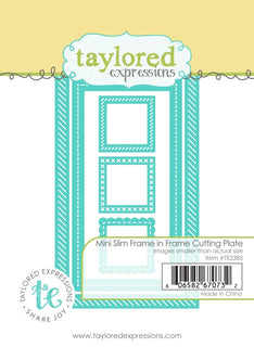 Mini Slim Frame in Frame Cutting Plate - Die