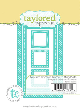 Mini Slim Frame in Frame Cutting Plate - Die