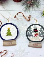 Snow Globe Shaker Tag - Die