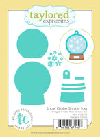 Snow Globe Shaker Tag - Die