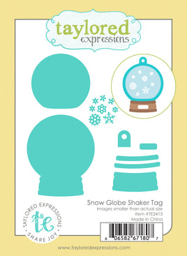 Snow Globe Shaker Tag - Die