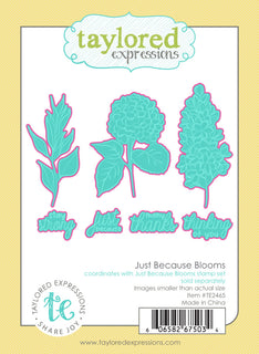 Just Because Blooms -  Die