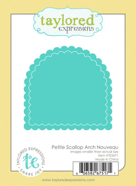Petite Scallop Arch Nouveau - Die