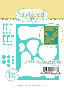Par for the Course Cutting Plate - Die