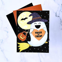 Ghost Hugs Dress Up - Die & Clear Stamp Combo