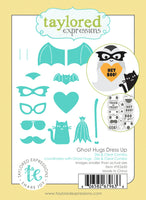 Ghost Hugs Dress Up - Die & Clear Stamp Combo