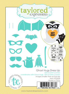 Ghost Hugs Dress Up - Die & Clear Stamp Combo
